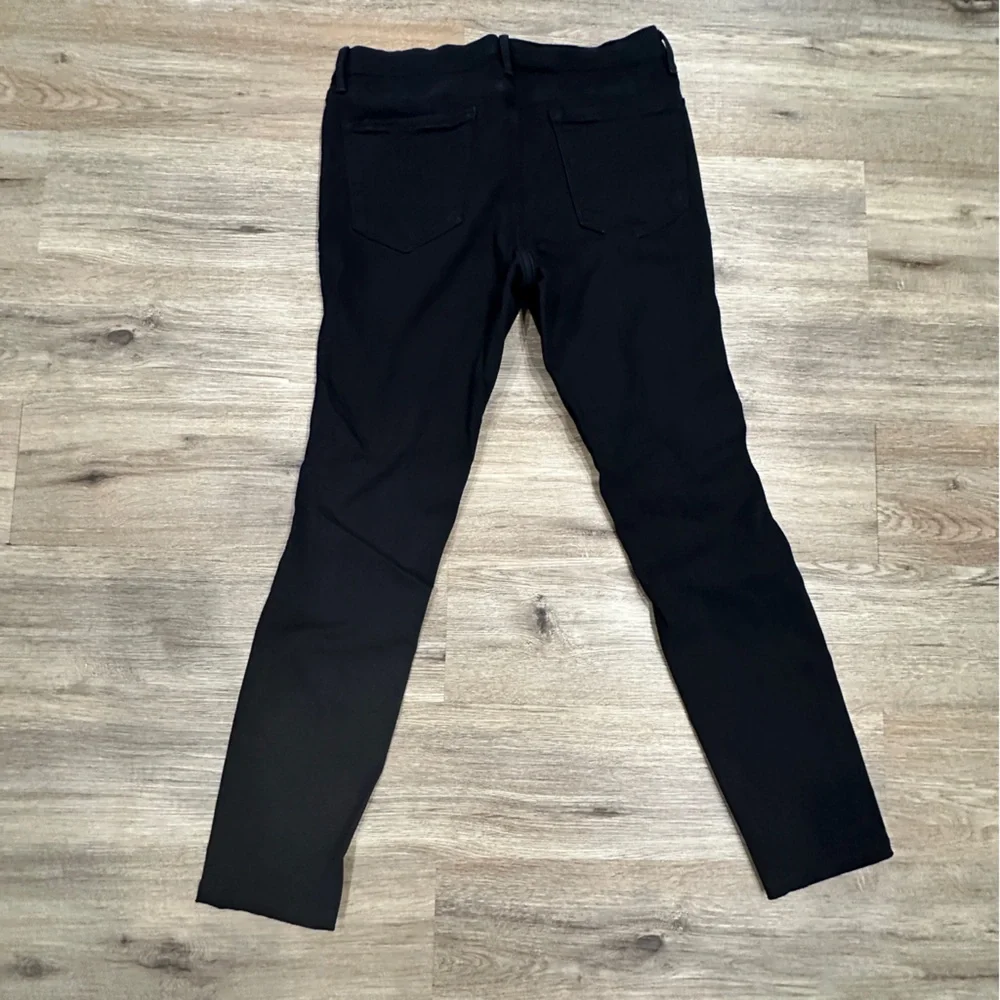 {preloved} Frame Denim Detressed Black Skinny Jeans - Picture 5 of 8
